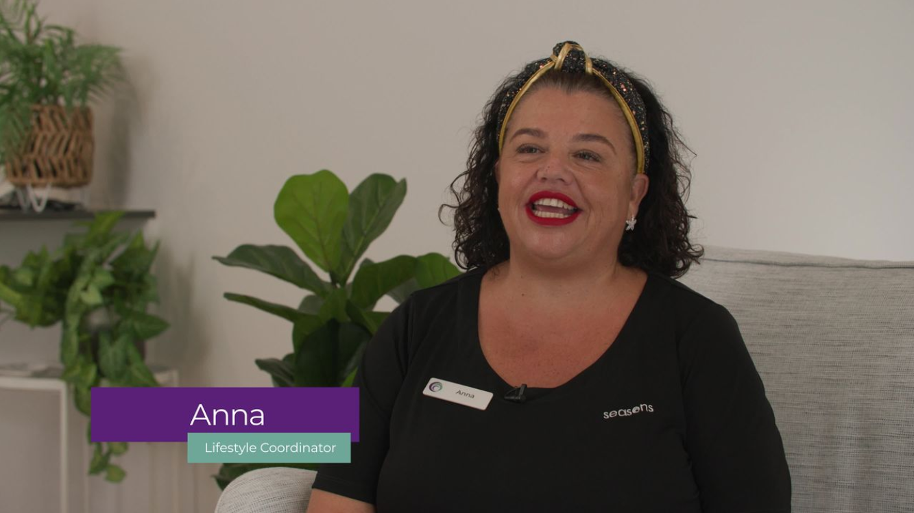 MEET ANNA<hr>Lifestyle Coordinator